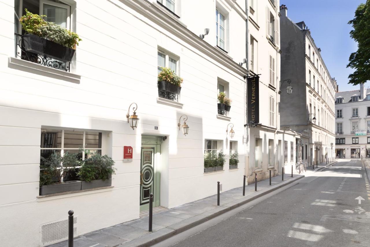 Hotel Verneuil Saint Germain Paris Exteriör bild